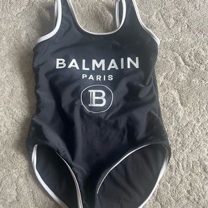 Balmain girl bathing suit